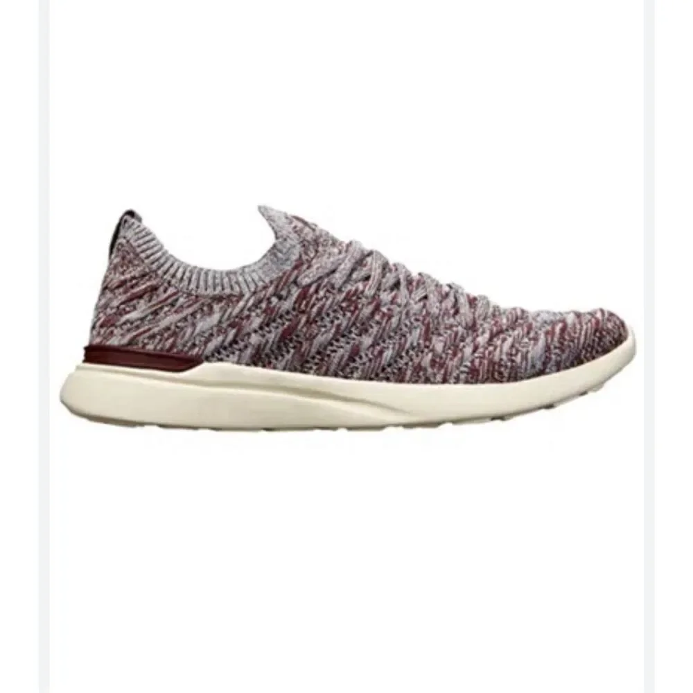 APL Athletic Propulsion Labs - Wave TechLoom Running Sneakers - Burgundy 6.5
